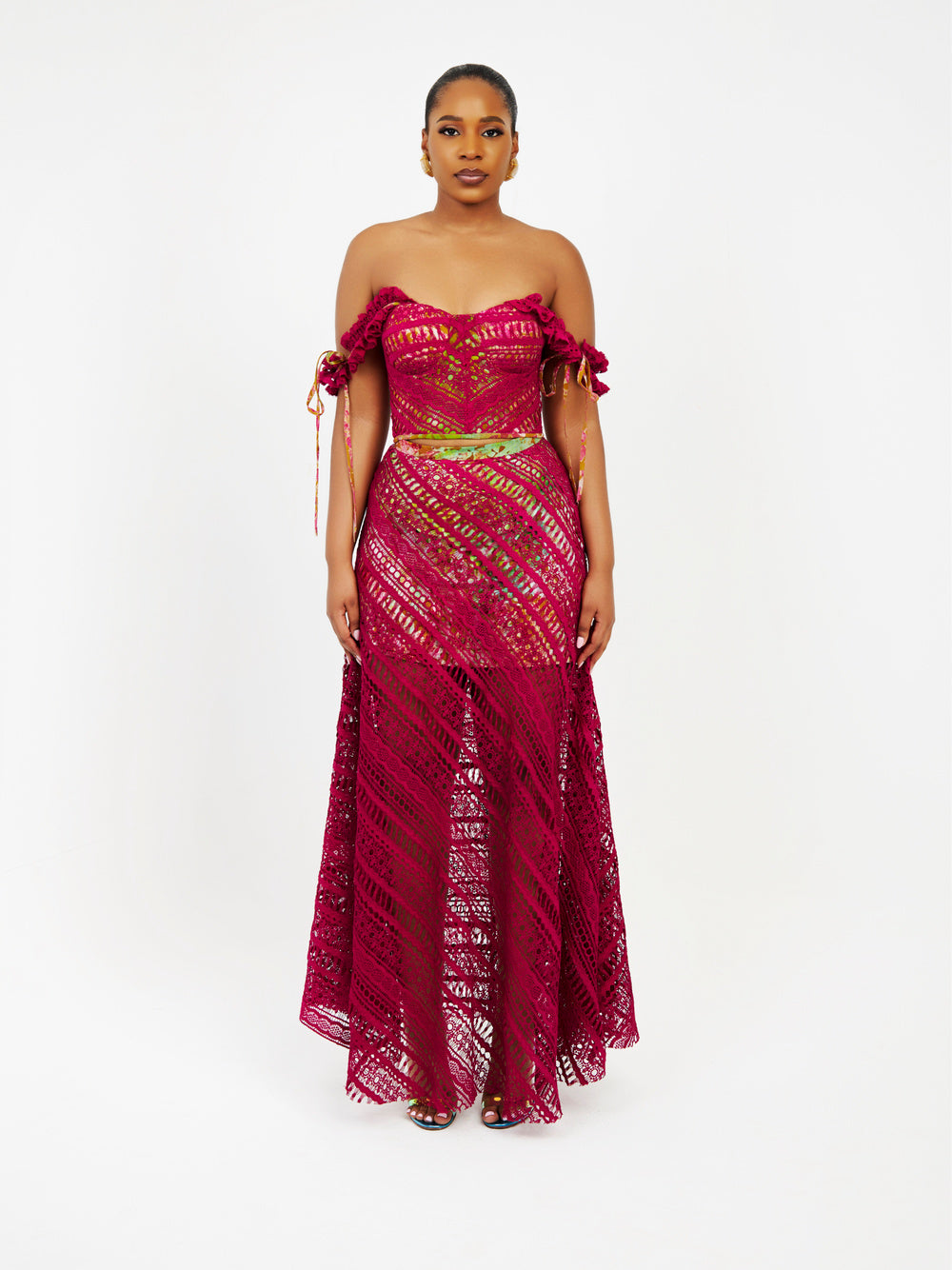 Scarlet Lace Set